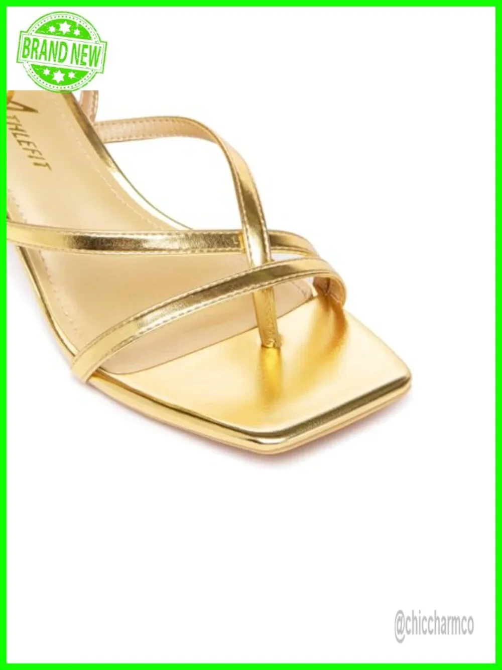 Strappy Kitten Heel Sandals Women Square Toe Low Heels Adjustable Ankle Strap